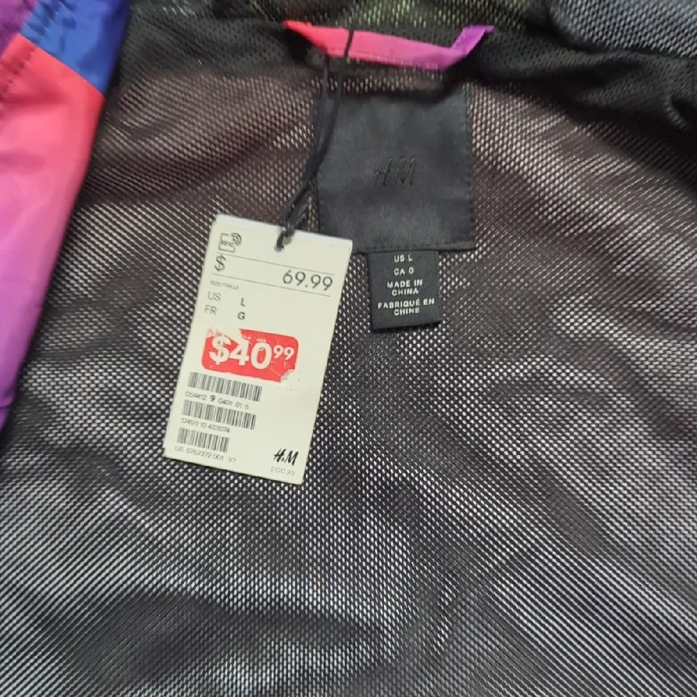 Men Rainbow Jacket H&M Stay True - Picture 3 of 4